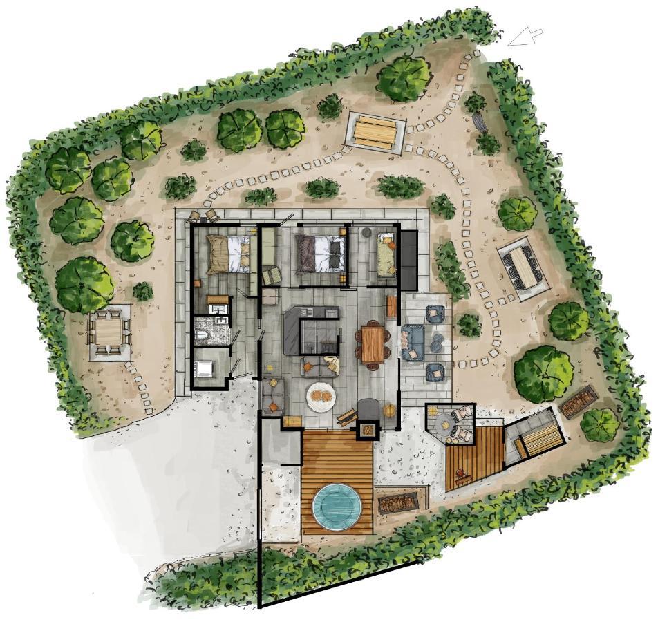 Lodge In Een Bosrijke Omgeving Met Hottub & Sauna Opt Rheezerveen المظهر الخارجي الصورة